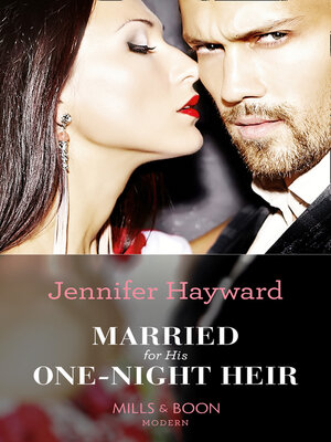 cover image of Married For His One-Night Heir